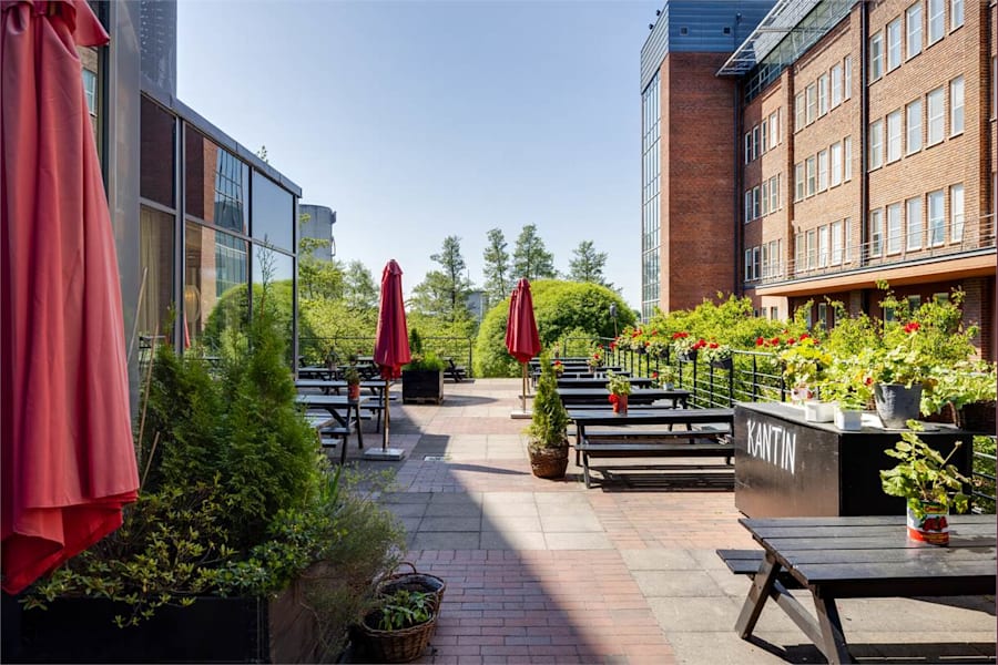 Solna strandväg 82, B5 (1 tr) - Restaurang Kantins uteservering