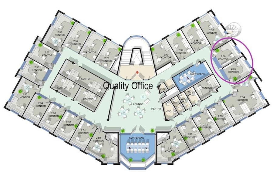 Coworking-plats på Vikdalsgränd 10A, 236, Nacka – bild 7