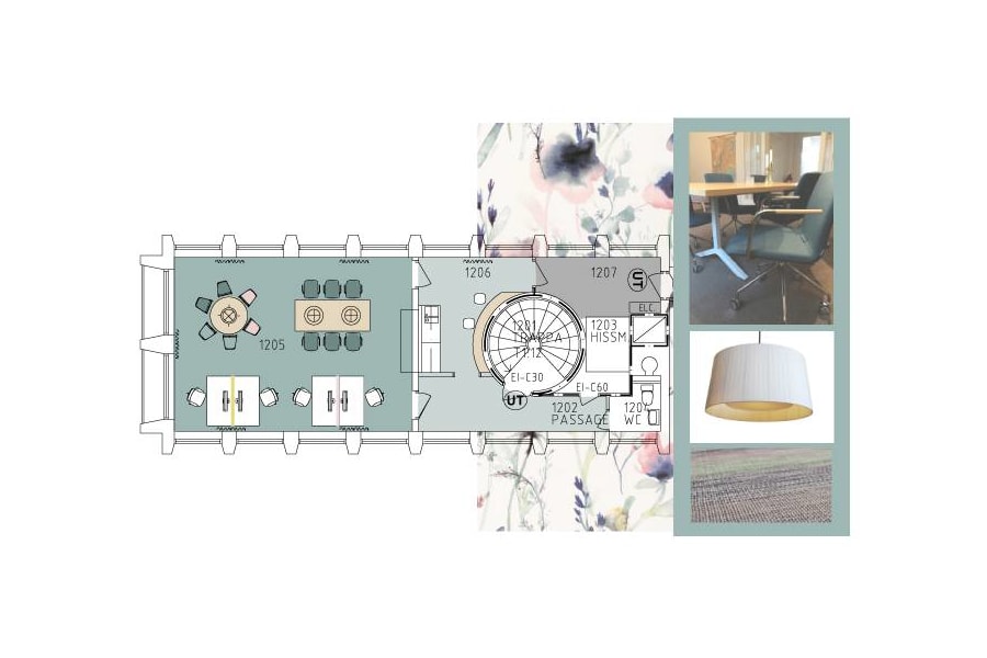 Hans Michelsengatan 2 - Ritning skiss, Byglia 1, Smart&Klart, Hans Michelsensgatan 2B, Tornhuset, plan 12.