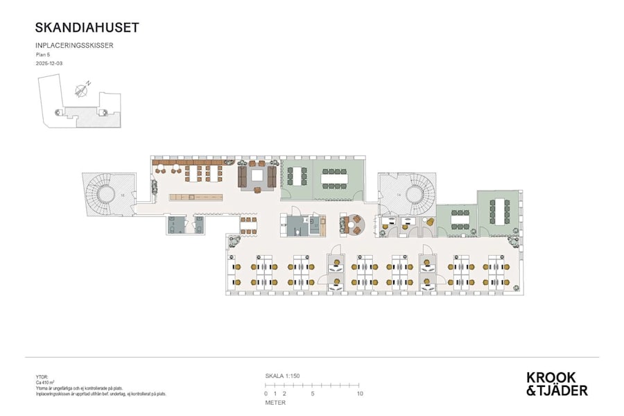 Drottninggatan 1A - Föreslagen planritning
