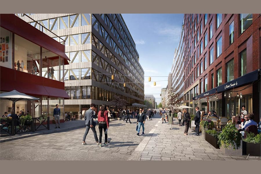 Malmskillnadsgatan 36 - Sergelhuset - Malmskillnadsgatan - en ny upplevelse, kantad av mötesplatser.