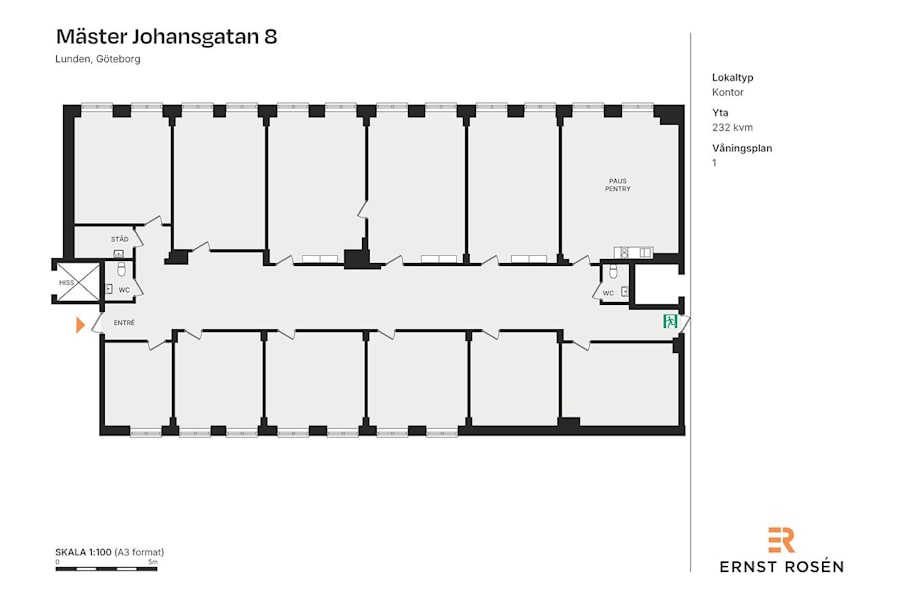 Kontorslokal på Mäster Johansgatan 8, Göteborg – bild 3