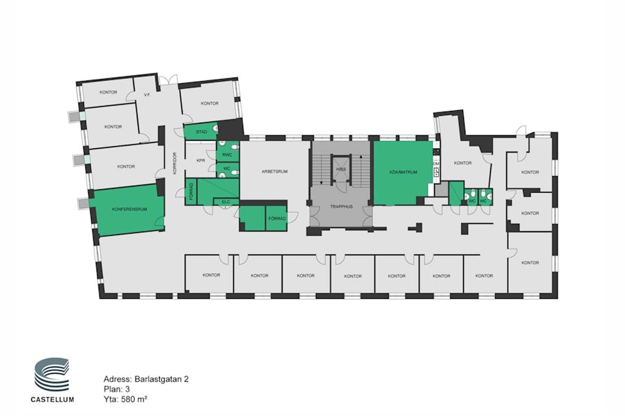 Kontorslokal på Barlastgatan 2 / Amerikahuset, GÖTEBORG – bild 2