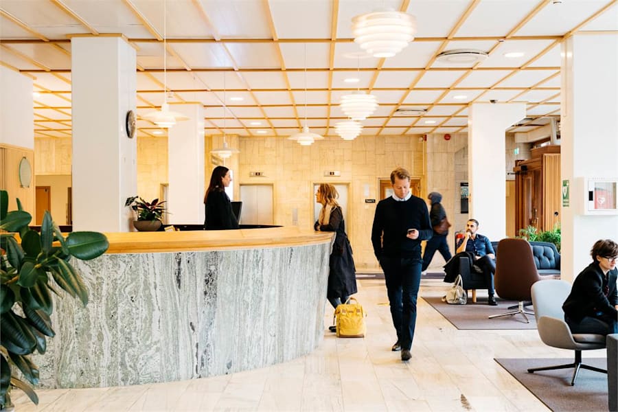 Telefonvägen 30 - Fastighetens gemensamma reception