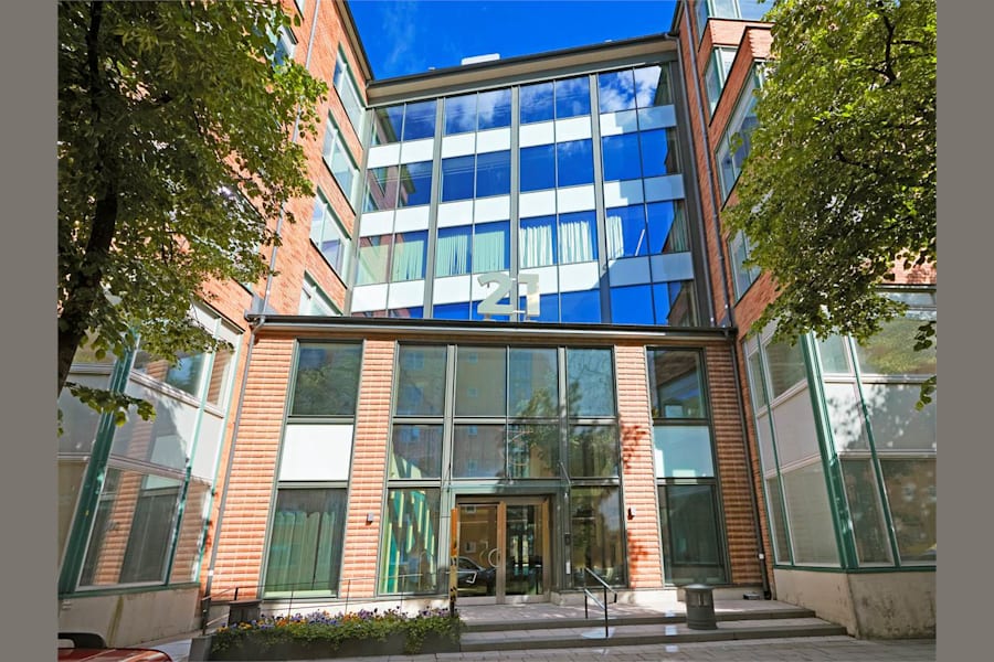 Löjtnantsgatan 21 - Huvudentré Löjtnantsgatan 21