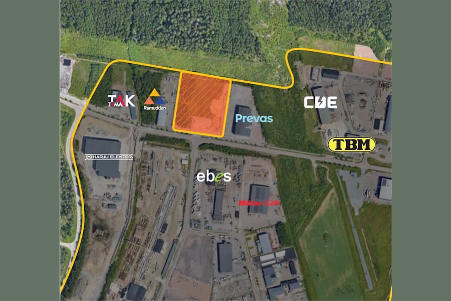 Returvägen 8 - Placering i Tunbytorp