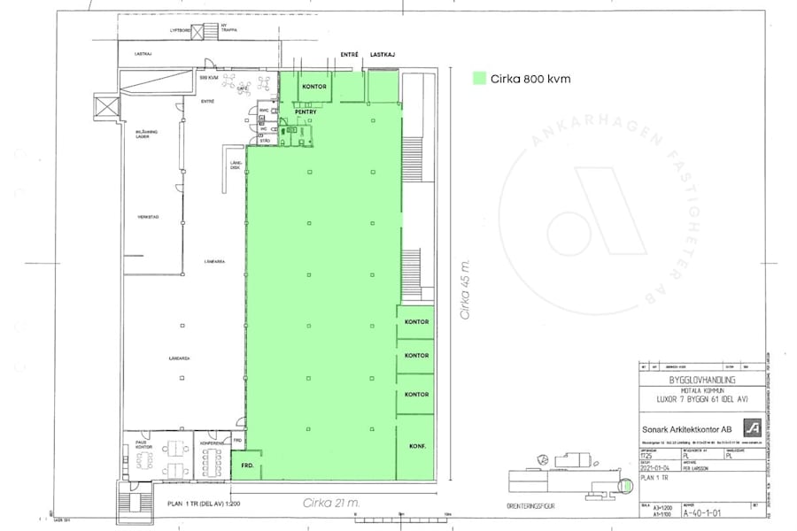 Lokal på Luxorgatan 1, Motala – bild 4