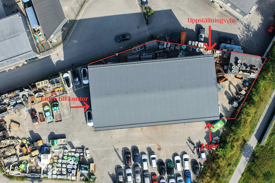 Industrilokal på Örkroken 13, Älta