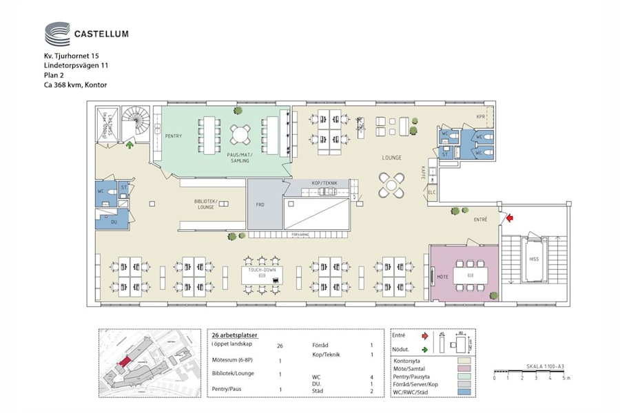 Kontorslokal på Lindetorpsvägen 11, JOHANNESHOV – bild 3