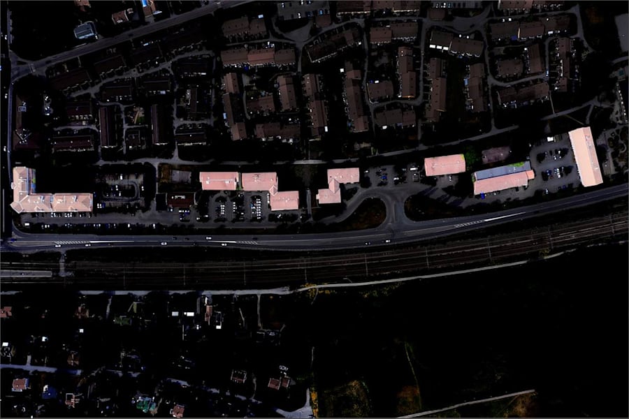 Sjöängsvägen 6 - Flygfoto Norrviken företagspark