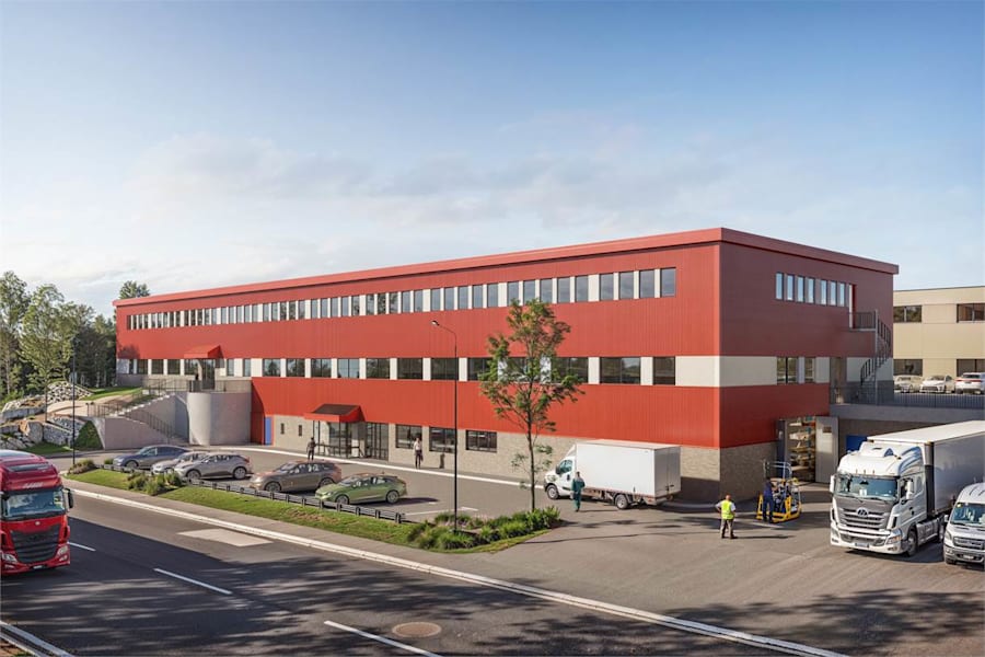 Rörvägen 4 - Visualiseringsbild