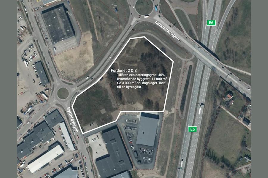 Butikslokal på Ryttarevägen 11, Halmstad