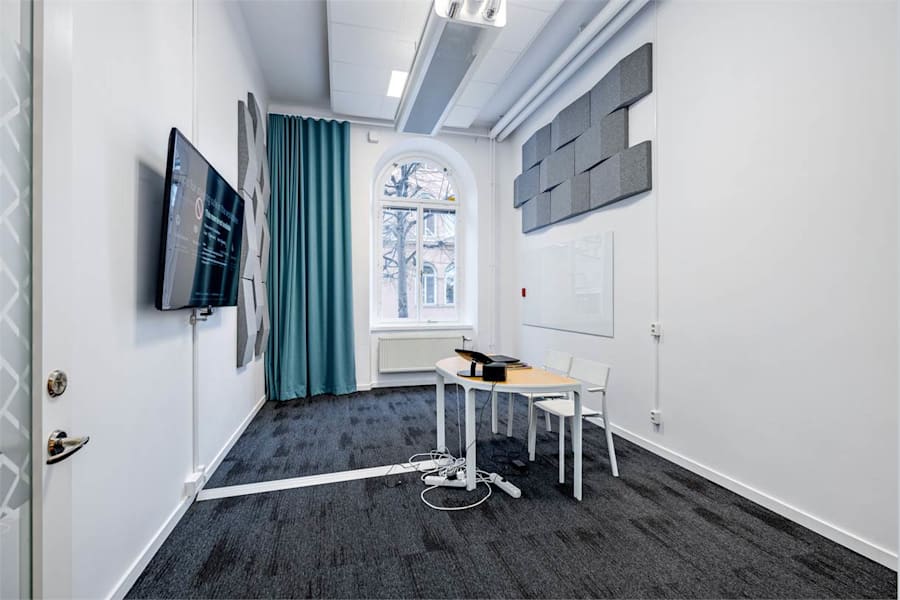 Linnégatan 87 A - I lokalen finna olika storlekar på rum för arbete och möten.