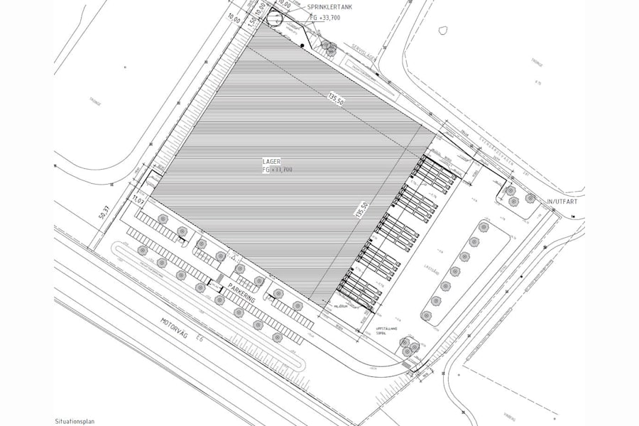 Blackeberg 102 - Situationsplan