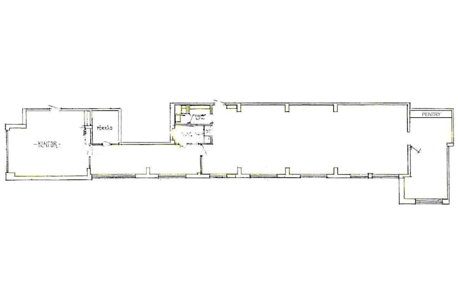 Vanadisvägen 21 - Planritning-Kontor