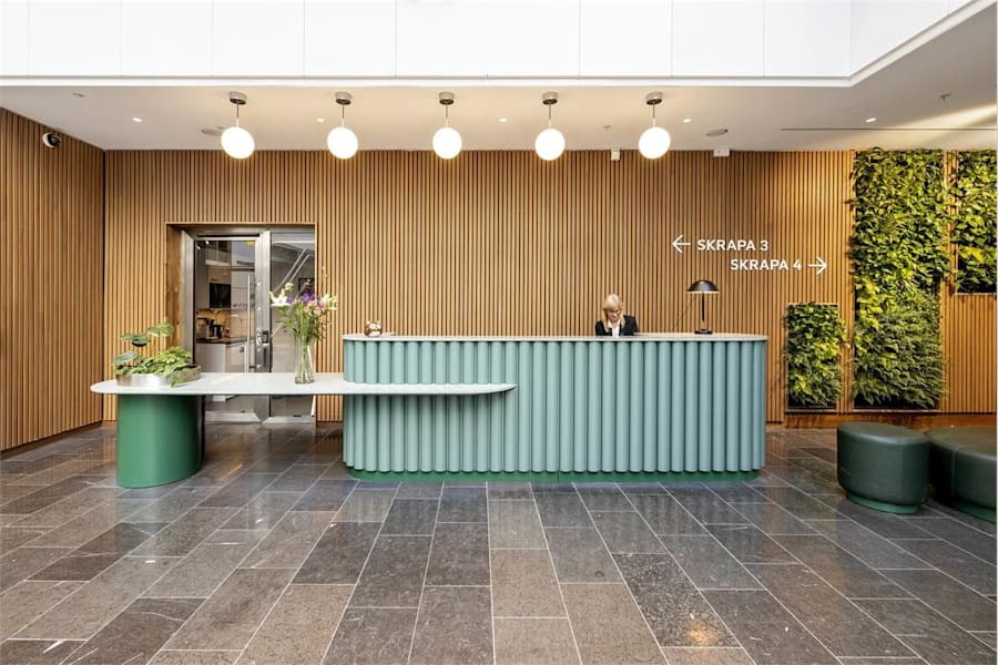 Mäster Samuelsgatan 42 - Hötorgsskrapa 4 - Fastighetsgemensam reception