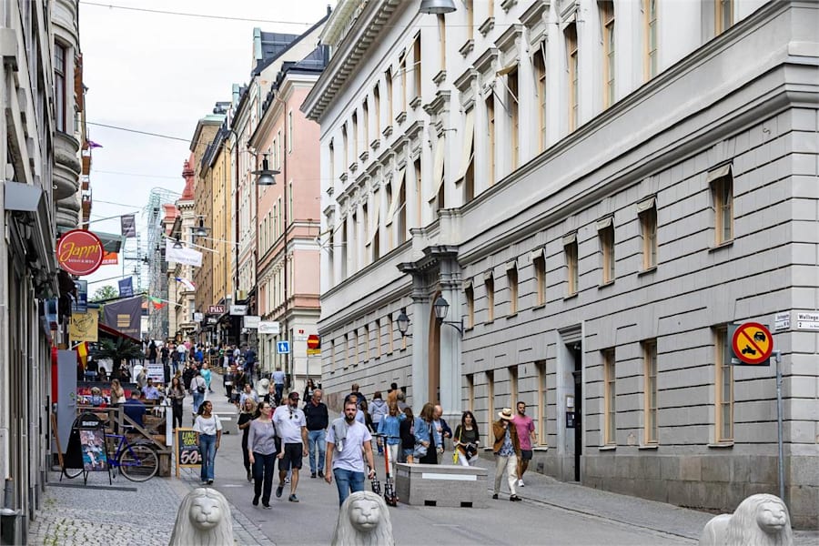 Drottninggatan 98 - Fasad ut mot Drottninggatan