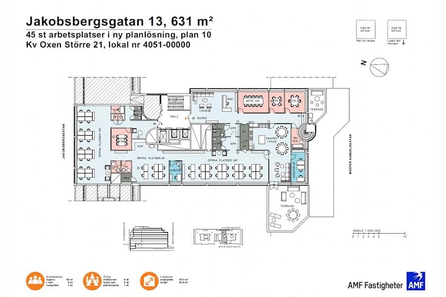 Jakobsbergsgatan 13 - Planritning