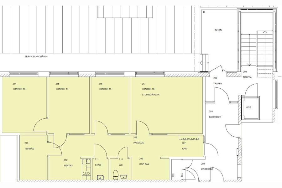 Centralgatan 14 - Planlösning