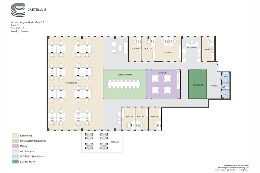 Kontorslokal på August Barks Gata 25, VÄSTRA FRÖLUNDA – bild 2