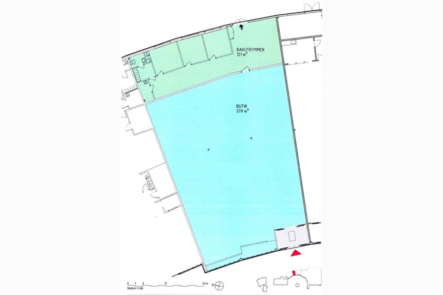 Butikslokal på Strömpilsplatsen 1, Umeå – bild 2