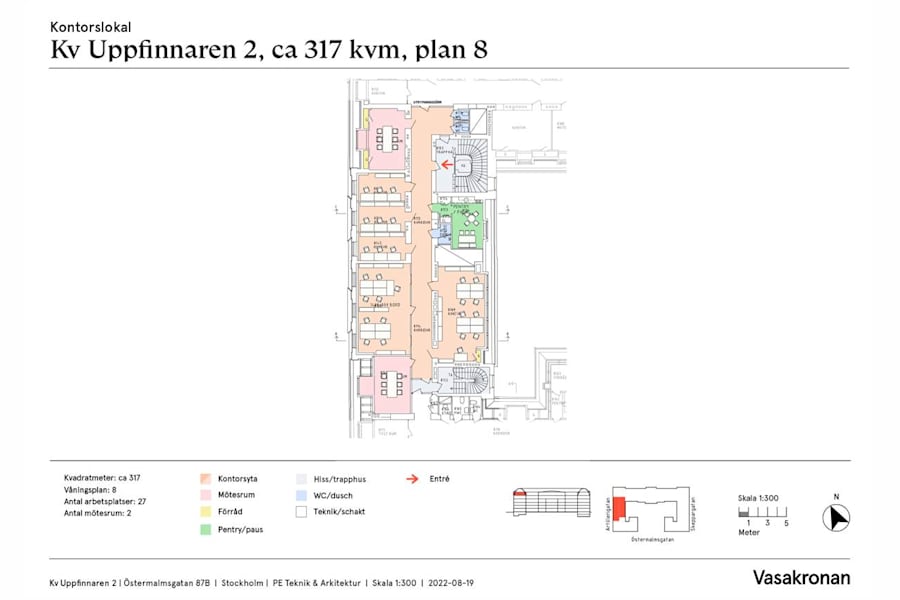 Kontorslokal på Östermalmsgatan 87 B, Stockholm – bild 21