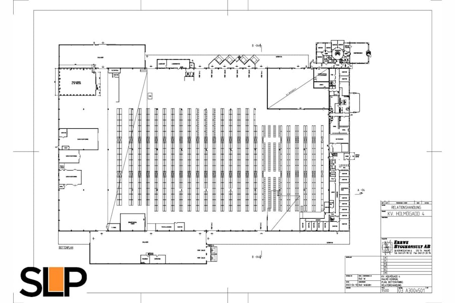 Bjurögatan 28 - Ritning
