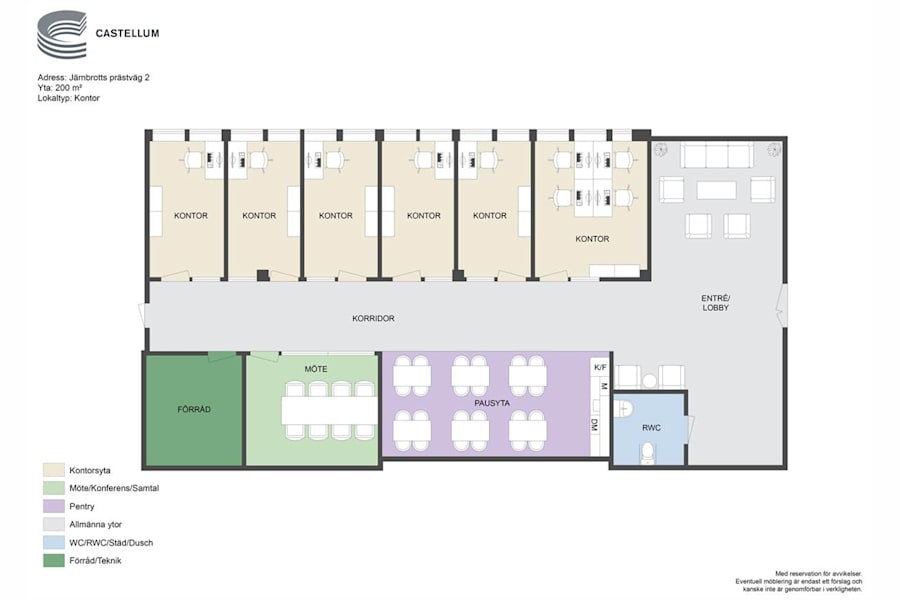 Kontorslokal på Järnbrotts Prästväg 2, Västra Förlunda – bild 2