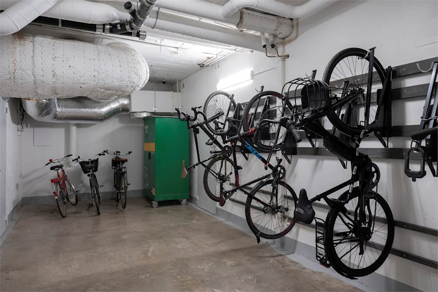 Norrlandsgatan 18 - Cykelrum i huset