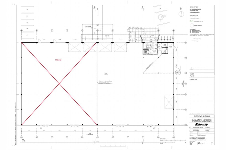 Kumla gårdsväg 21B - Plan 1