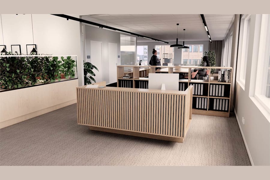 Warfvinges väg 39 - Entré