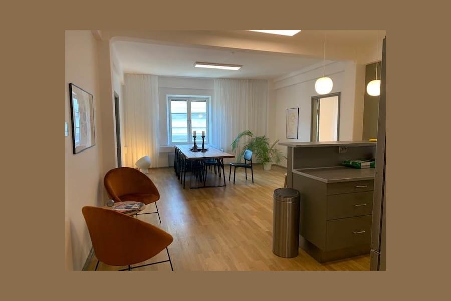 Coworking-plats på Kyrkogatan 4, Göteborg