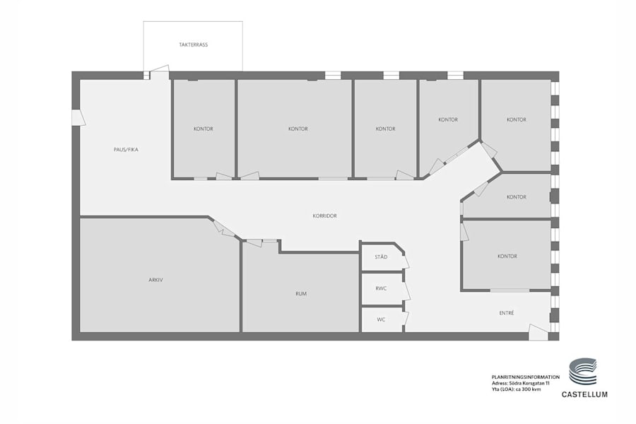 Kontorslokal på Södra Korsgatan 11, BORÅS – bild 2