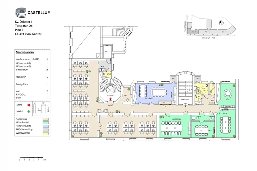 Kontorslokal på Torsgatan 30, Stockholm – bild 3