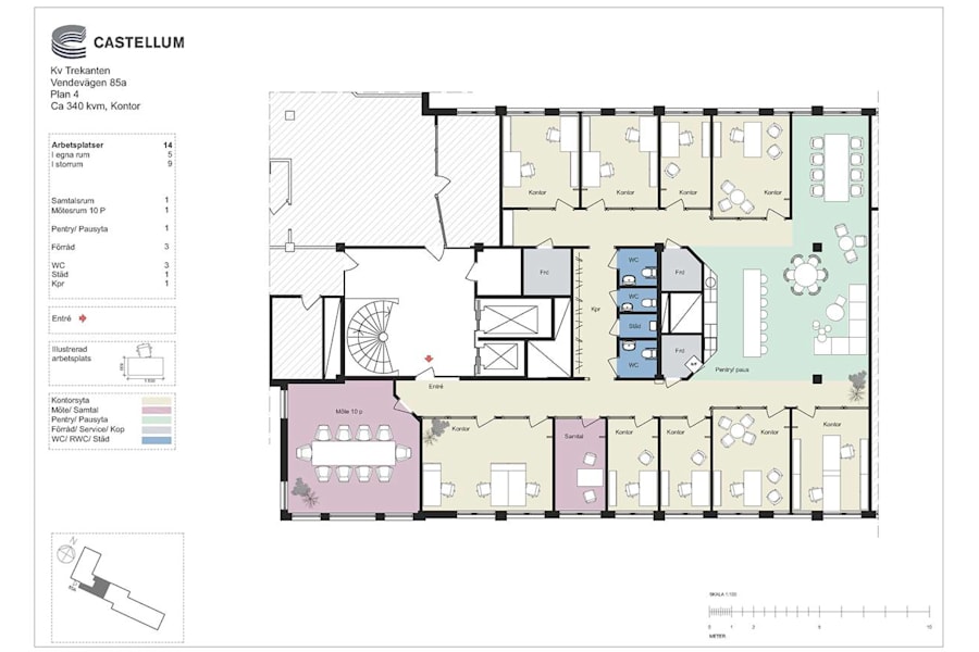 Kontorslokal på Vendevägen 85 A, Danderyd – bild 3