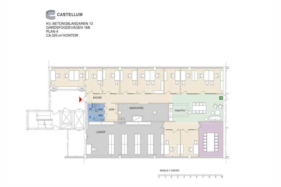 Kontorslokal på Gårdsfogdevägen 18 B, Bromma – bild 3