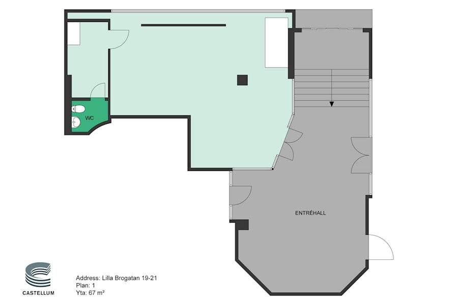 Butikslokal på Lilla Brogatan 19-21, BORÅS – bild 2