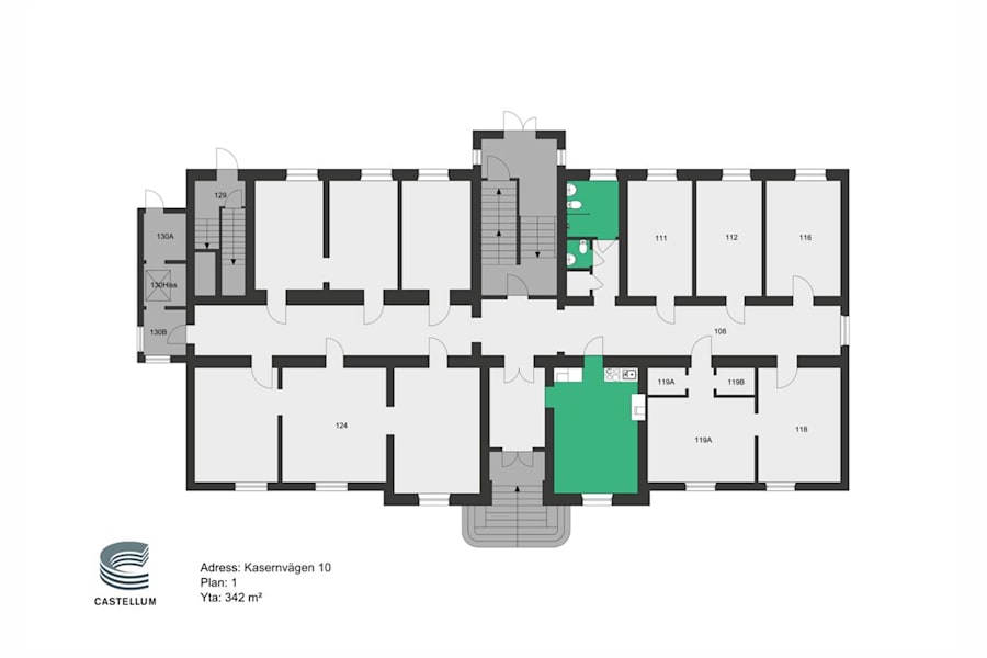 Kontorslokal på Kasernvägen 10, Borås – bild 2