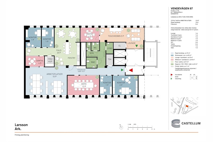 Kontorslokal på Vendevägen 87, Danderyd – bild 3