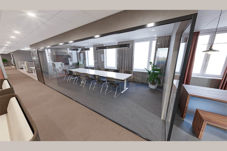 Borgarfjordsgatan 18 - Inglasat mötesrum