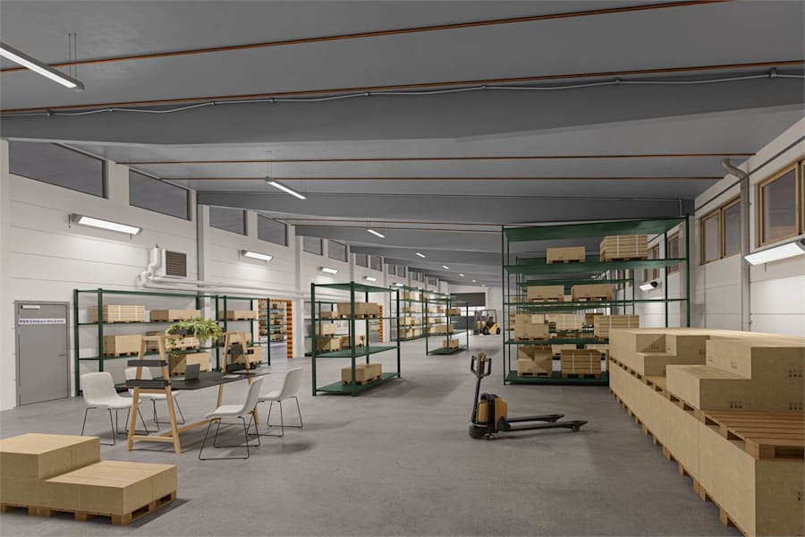 Industrilokal på Fibervägen 1, Mölnlycke