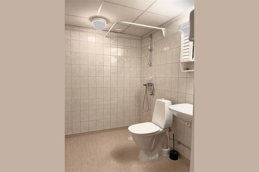 Aminogatan 34 - Stort badrum med dusch