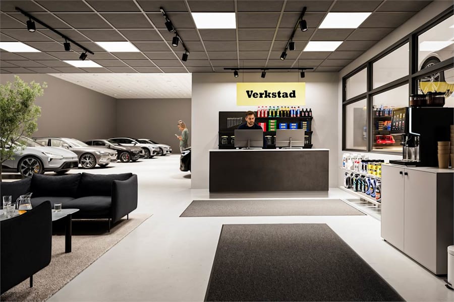 Strömgatan 3 - Visionsbild - Verkstad/bilhall/showroom