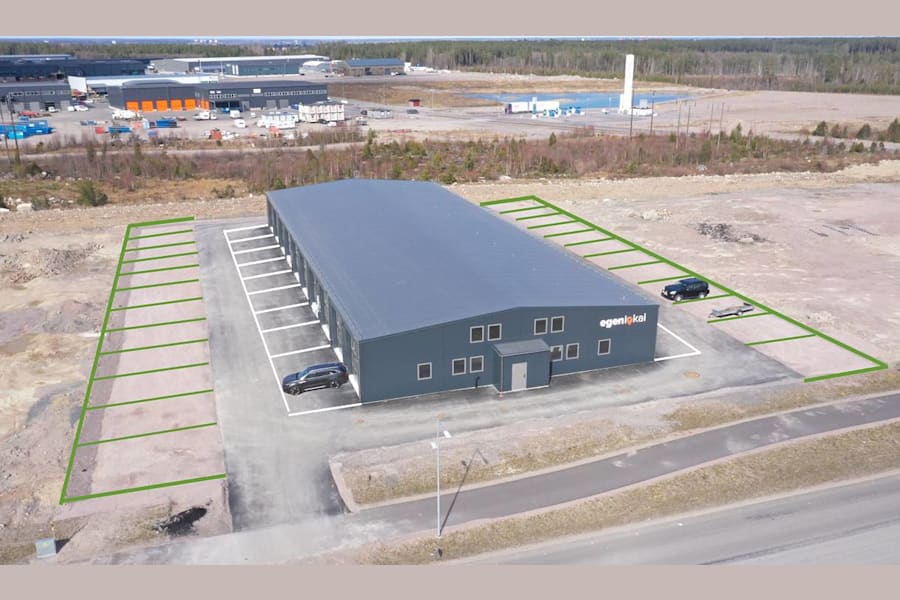 Industrilokal på Grusslingan 6, Gävle