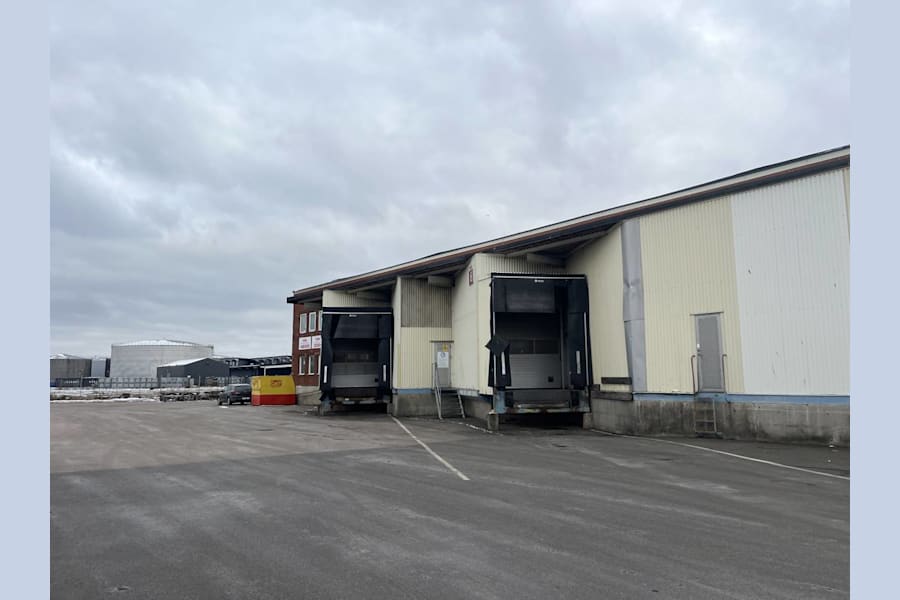 Hemsögatan 14 - Snedställda lasthus