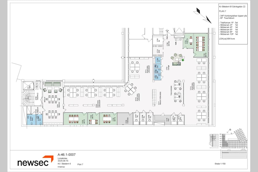 Kontorslokal på Gävlegatan 22, Stockholm – bild 7