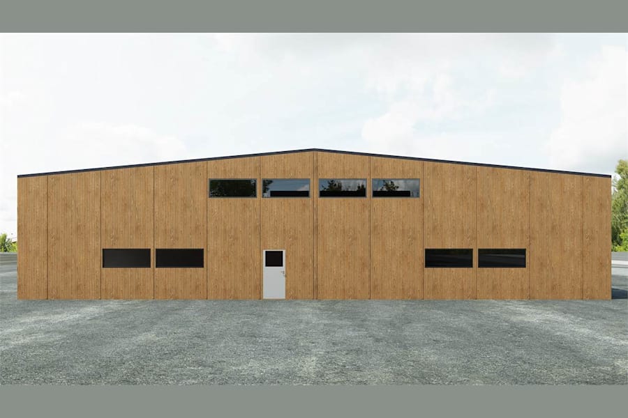 Bultgatan 4 - Rendering av exteriören