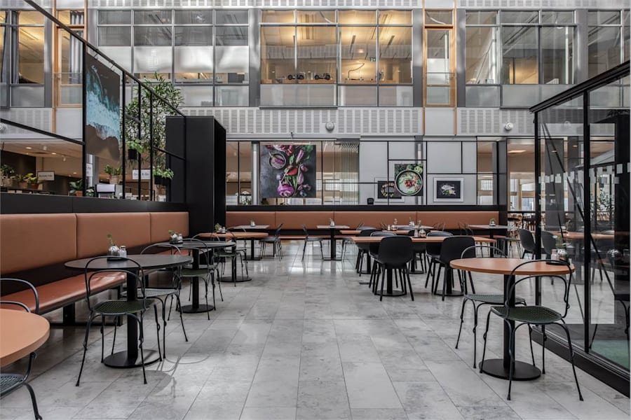 Knarrarnäsgatan 9 - Kista Entré, plan... - Kista Entré restaurang