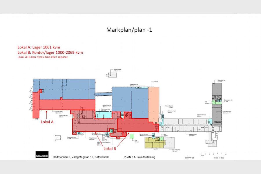 Västgötagatan 16 - Markplan/sutteräng