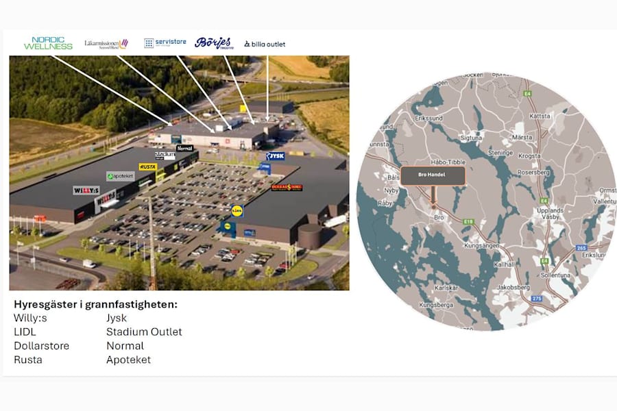 Butikslokal på Klövtorpsvägen 1, Bro – bild 2